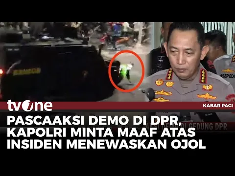 Kapolri Mainta Maaf Saat Kunjungi Kamar Jenazah Affan yang Tewas Dilindas Mobil Rantis