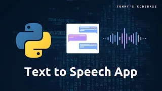 Python Text to Speech App