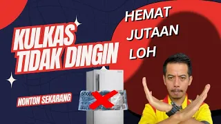 KULKAS SANYO GAK DINGIN? HEMAT RATUSAN RIBU DENGAN CARA INI❗❗