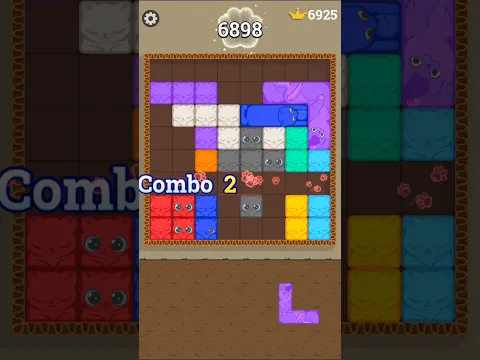 Cat Blast - Puzzle Cats Gameplay #shorts #puzzlecats
