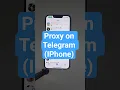 Download Lagu Proxy on Telegram (IPhone)