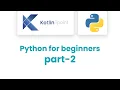 How to create String Variable Print Function in python - Part-2