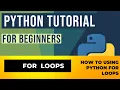 Python For Loops 2023