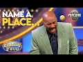 NAME A PLACE Funniest Answers That Made Steve Harvey Crack Up Family Feud
