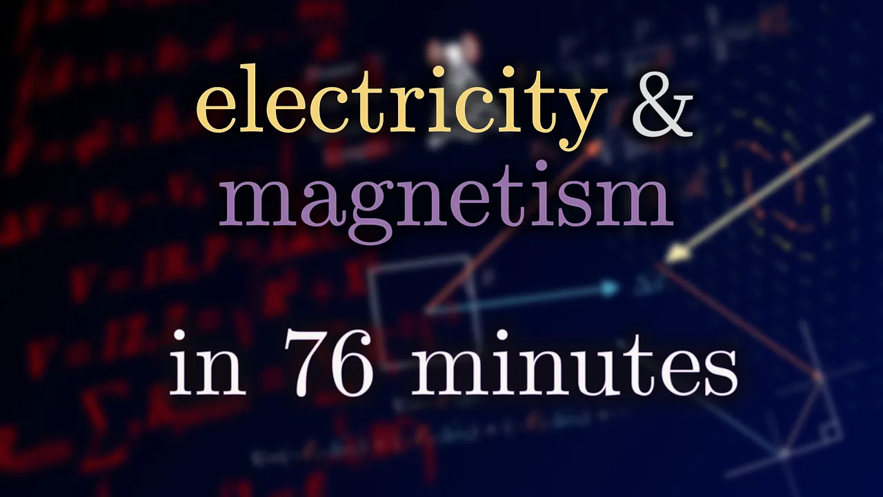 An entire physics class in 76 minutes #SoMEpi