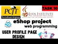 Web Project Task 10 java institute 1st Year e shop javainstituteforadvancedte1415