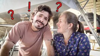 ⛵️After 22 years abandoned our Sailboat Lifting Rudder needed some love!! 😱 LTP#096