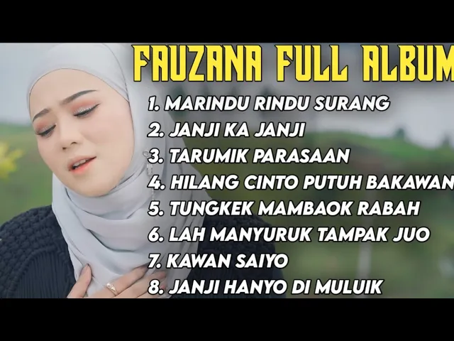 Download MP3 Lagu Minang Terbaru Fauzana Full Album Terbaik dan Terpopuler 2023 - Marindu Rindu Surang🎶