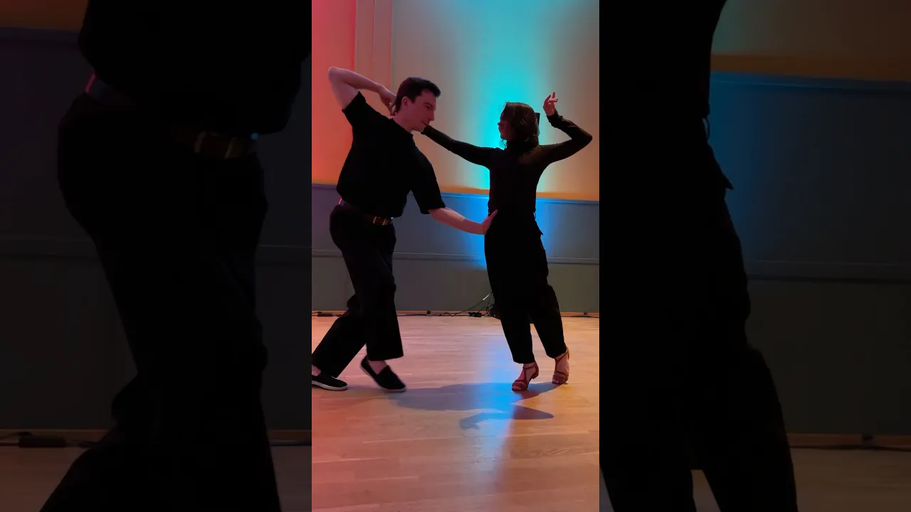 West Coast Swing Improvisation Part 5 #semionmaria #westcoastswing #modernswing #improvisation
