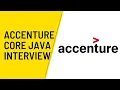 Accenture Core Java Interview Accenture Interview Experience Java interview questions and ans