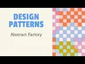 Abstract Factory Pattern using TypeScript
