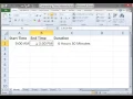 Excel - Compute Elapsed Time