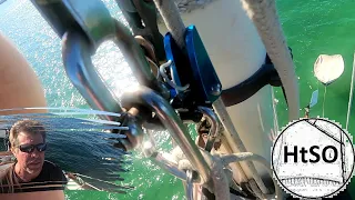 Mast Repair (from a bosun’s chair)  |  Ep. 295