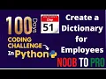 Day 51 100 Days Coding Challenge in Python