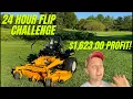 BUYING AND FLIPPING A ZERO TURN - 24 HOUR CHALLENGE