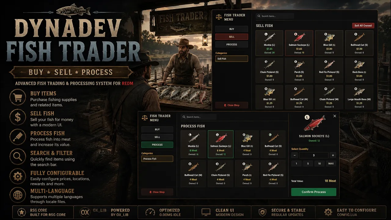 DynaDev Fish Trader