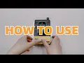 How to use XOSS G bike computer