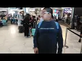 Having Lunch at the LGA Food Court in New York City