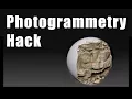 Zbrush Booleans Photogrammetry