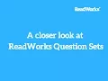 A closer look at ReadWorks Question Sets