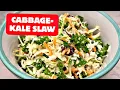 Cabbage and Kale Coleslaw