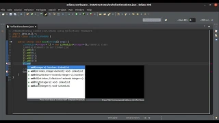 Java Collections Framework Linked List Stacks