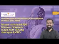 Advanced SQL Tutorial Lecture 9 Window Functions Moving Averages CTEs