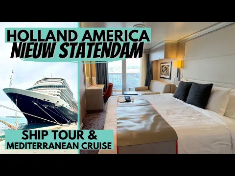 Download MP3 Holland America Nieuw Statendam Ship Tour \u0026 Mediterranean Cruise Review