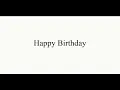 Happy Birthday Aesthetic Background