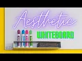 How to Design an Aesthetic Whiteboard - July
