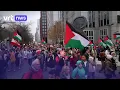 Lagu Betoging voor Gaza lokt duizenden deelnemers in Brussel: \