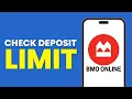 How To Check BMO Deposit Limit Full Guide 2025