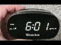 The Westclock Model 71036 Alarm Clock Instructions Setup And Review