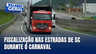 Polícia Rodoviária Federal intensifica fiscalização na BR-101 durante o Carnaval em SC