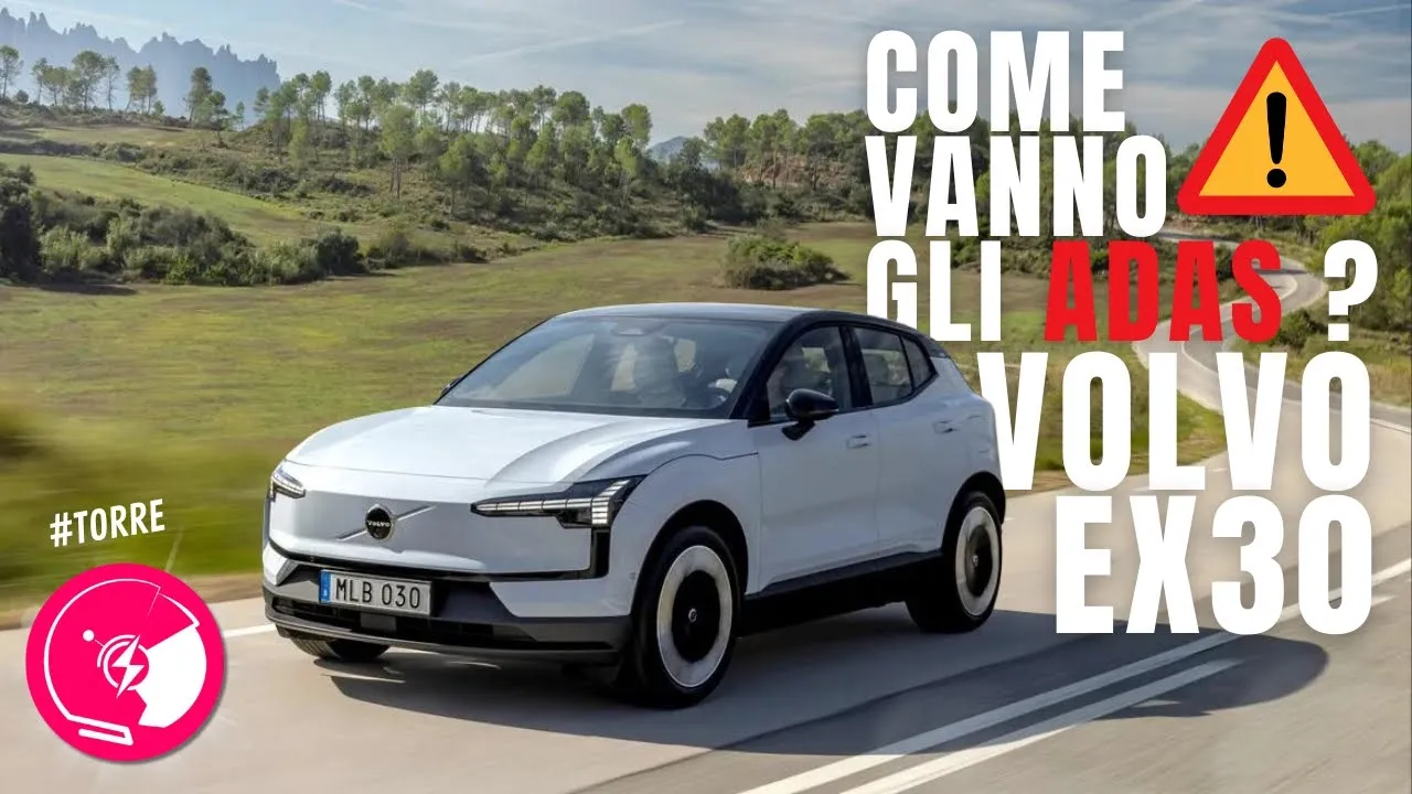 Volvo EX30 PROVA SU STRADA È SICURA? Migliore Auto elettrica 2024?