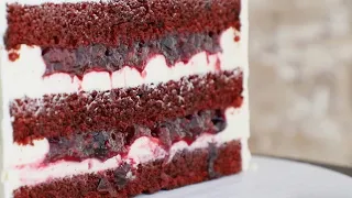 RED VELVET CAKE with no food coloring | How to make healthy Red Velvet Cake