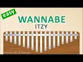 Lagu ITZY - WANNABE | Kalimba Tabs \u0026 Tutorials