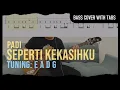 Padi - Seperti Kekasihku (Bass Cover with Tabs) // Play Along Tabs