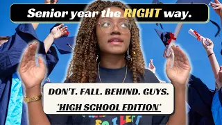 Download Top 5 high school senior MISTAKES that I WISH I knew EARLIER (making money, college prep \u0026 studying) MP3