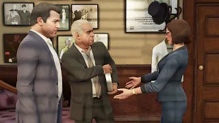 GTA 5 - Michael chases Molly Molly s death 4K