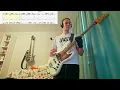 Overgrown - Sinking (bass cover + tabs)