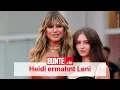 Leni Klum in a bikini Heidi takes public action after this photo