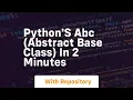 Python s abc abstract base class in 2 minutes