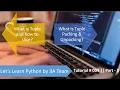 What is Tuple Packing Unpacking Learn Python Tutorial 004 Part 3 Absolute Beginners