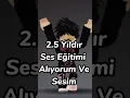 Download Lagu 2.5 yıldır ses eğitimi alıyorum ve sesim #roblox #keşfet #shorts