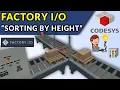 CODESYS 3 5 FACTORY IO SORTING BY HEIGHT STEP BY STEP