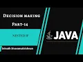 Nested if in Java explained-Srinath Sivaramakrishnan