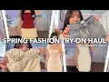 SPRING FASHION TRY-ON HAUL ft princess polly