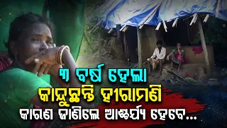 ଜରିପାଲ ତଳେ ବିତୁଛି ହୀରାମଣିଙ୍କ ଜୀବନ | 3 Years in a Broken Home: Hiramanis Struggle for Survival