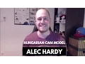 Male Cam Model Alec Hardy from Hungary